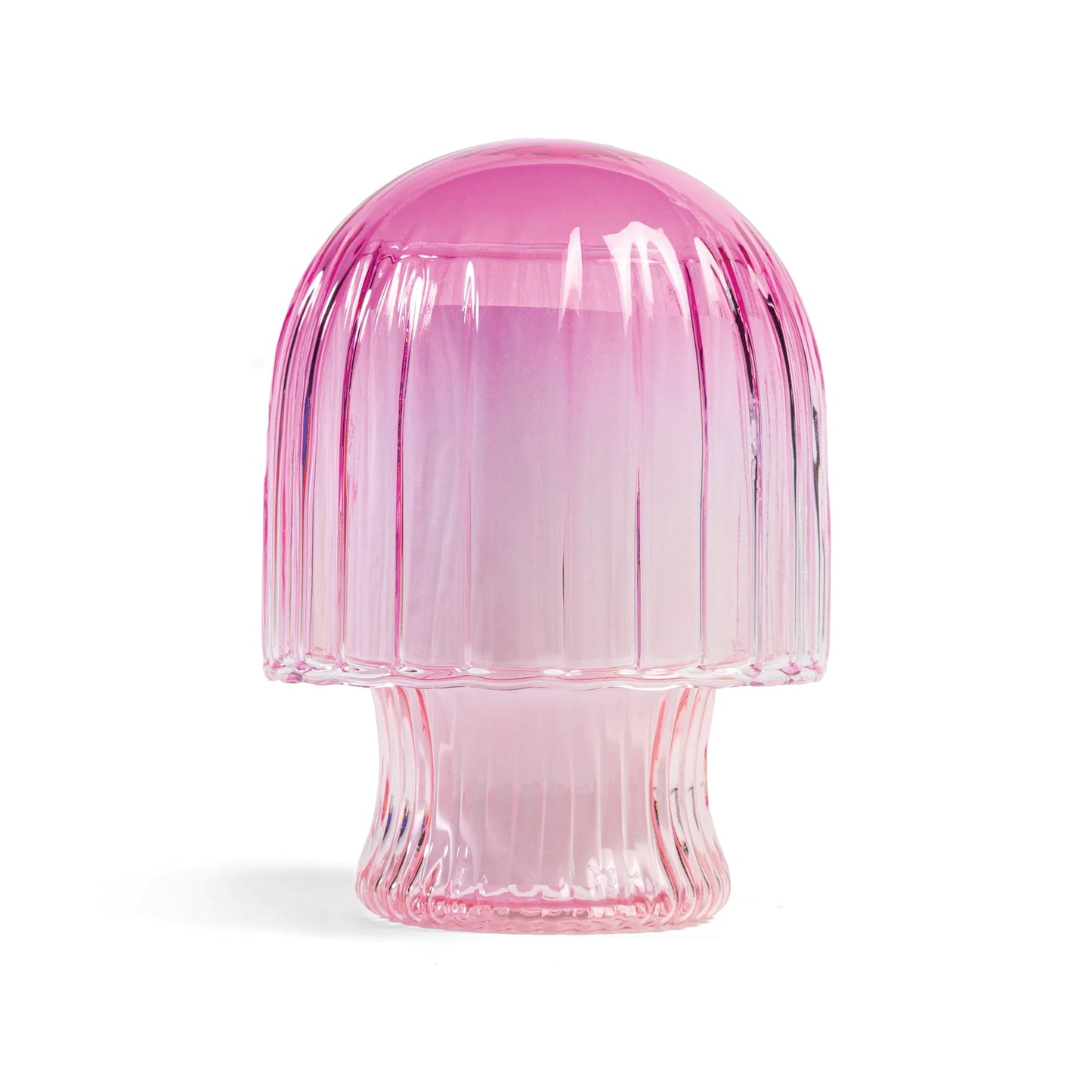 Herb Mushroom Cloche Candle
