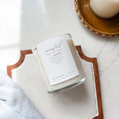 Coastal Autumn Soy Candle