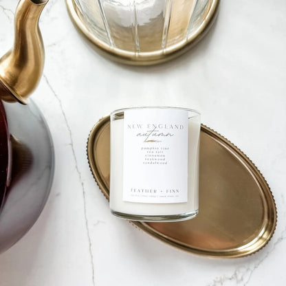 New England Autumn Soy Candle