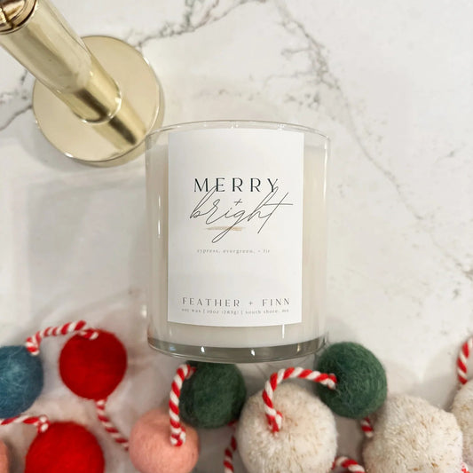 Merry and Bright Soy Candle