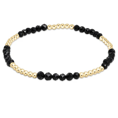 Enewton Gemstone Bracelet Collection - Faceted Onyx