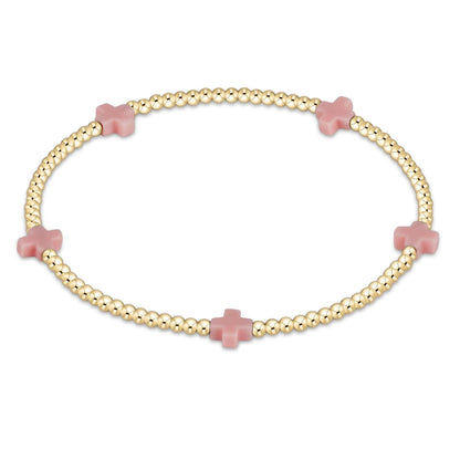 Enewton Small Signature Cross Bead Bracelet Collection