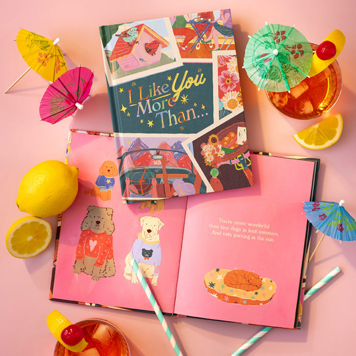 I Like You More Than... Book