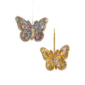 Beaded Butterfly Ornaments