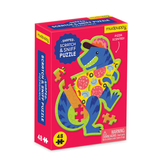 Pizzasaurus Mini Scratch & Sniff Puzzle