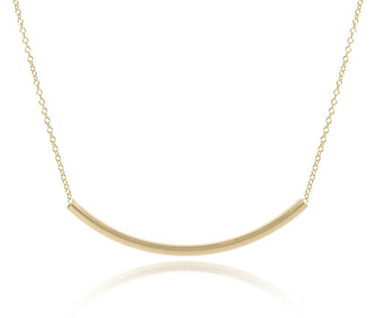 Enewton Gold Bliss Bar Necklace