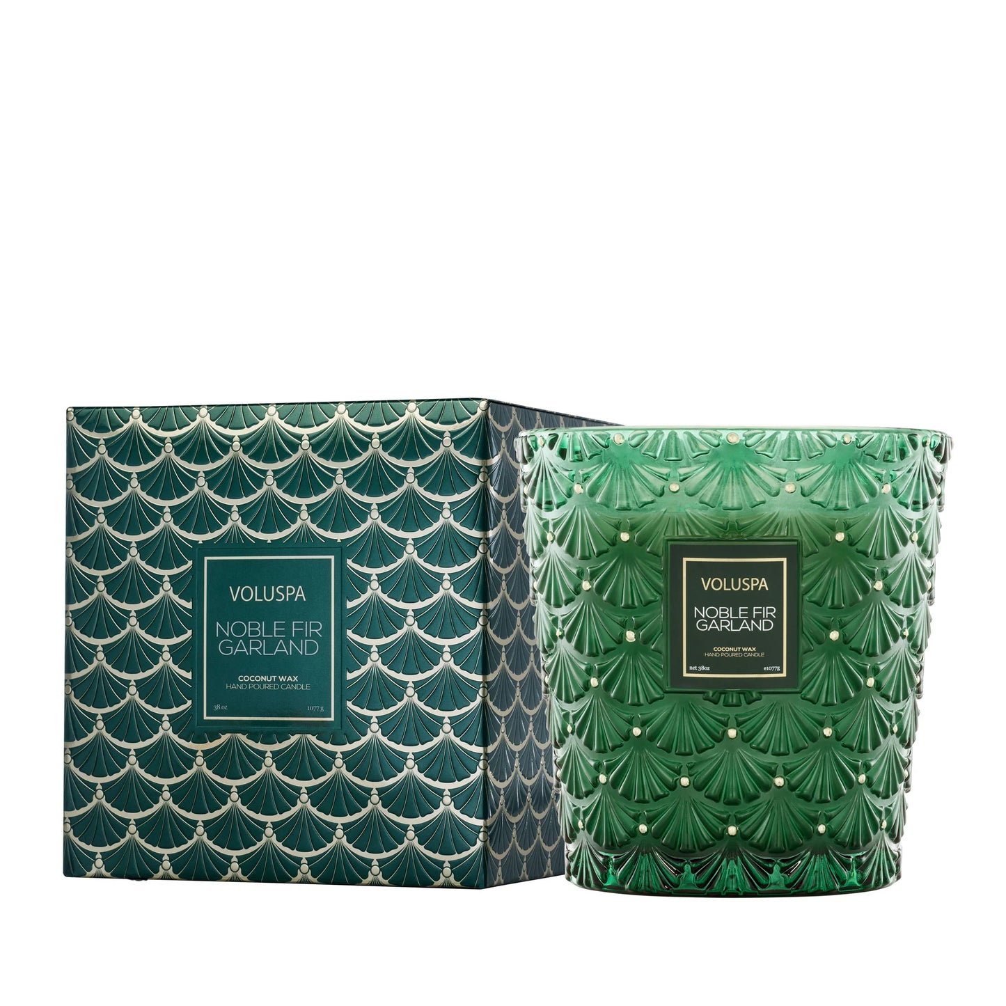 Voluspa Noble Fir Garland Candle Collection