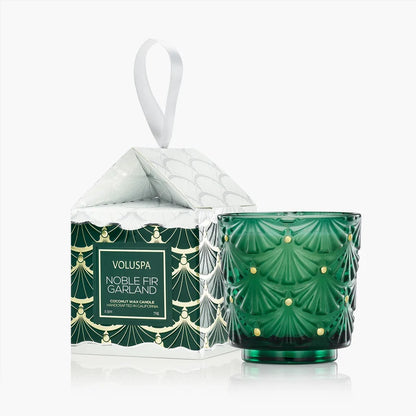 Voluspa Noble Fir Garland Candle Collection