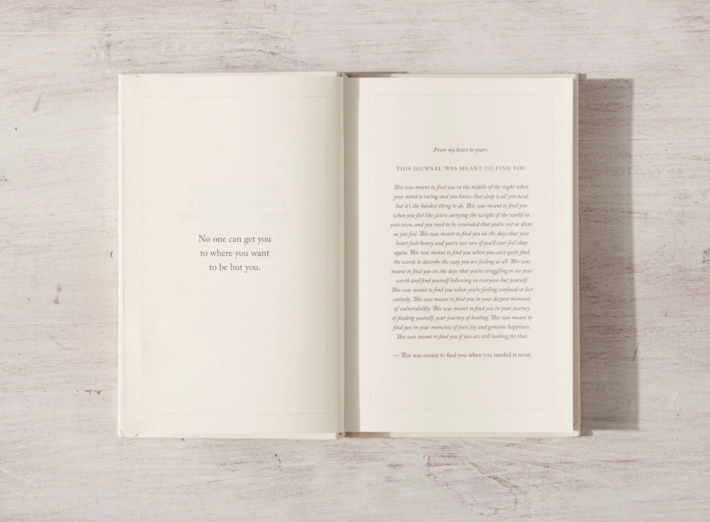 Write In These Pages Journal