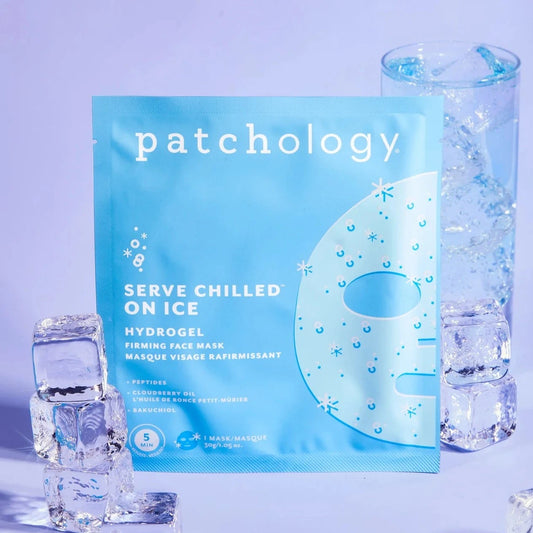 Serve Chilled™ On Ice Hydrogel Face Mask