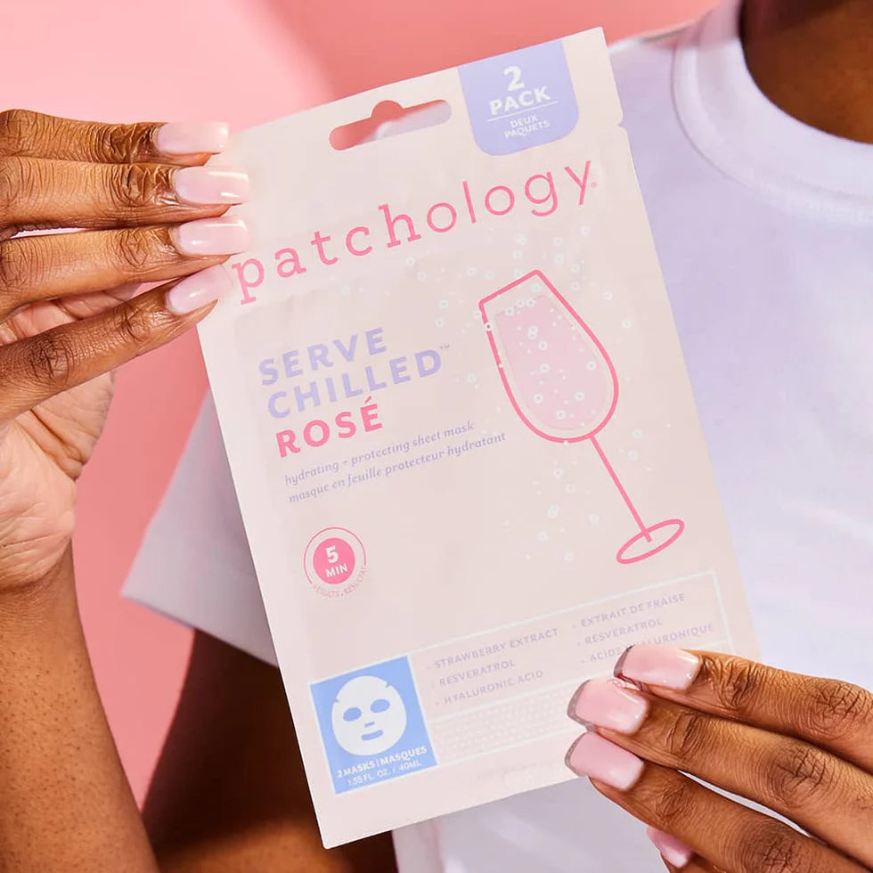 Serve Chilled™ Rosé Sheet Mask Set