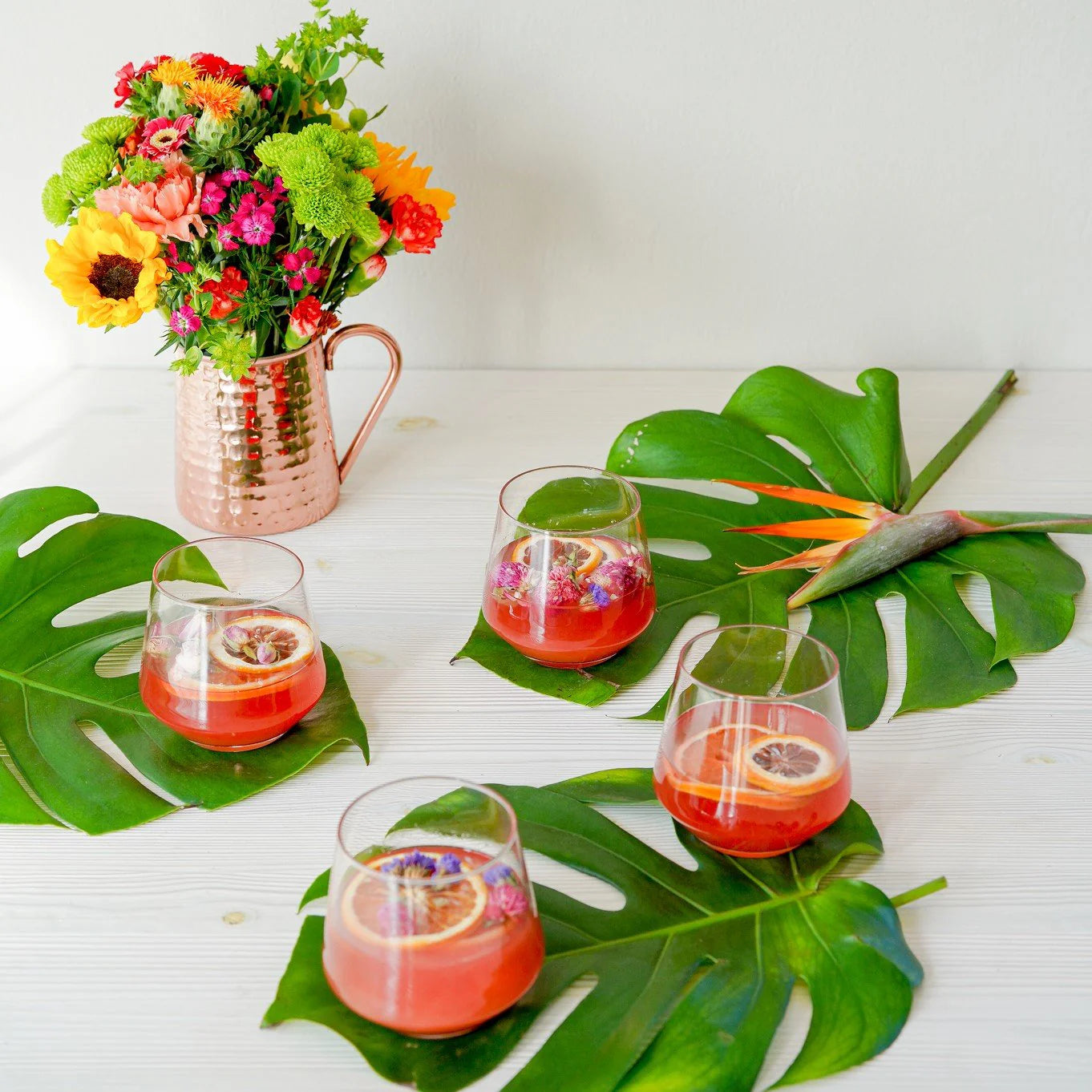 Quetzal Stemless Glasses Set of 2