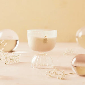 Prosecco Coupe Glass Candle