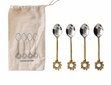 Load image into Gallery viewer, Wreath Coffee Spoons
