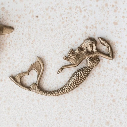 Gold Mermaid Bottle Opener