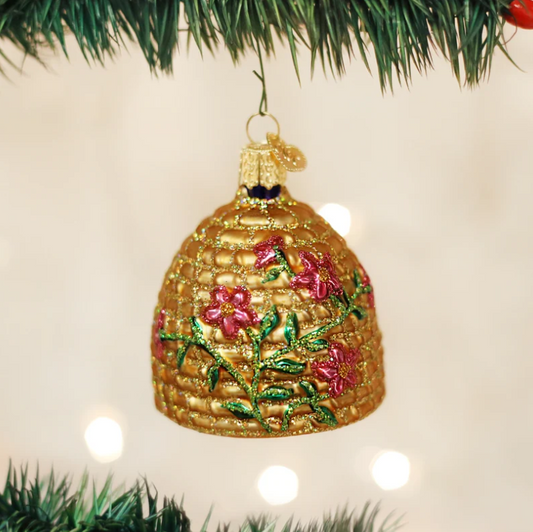 Bee Skep Ornament