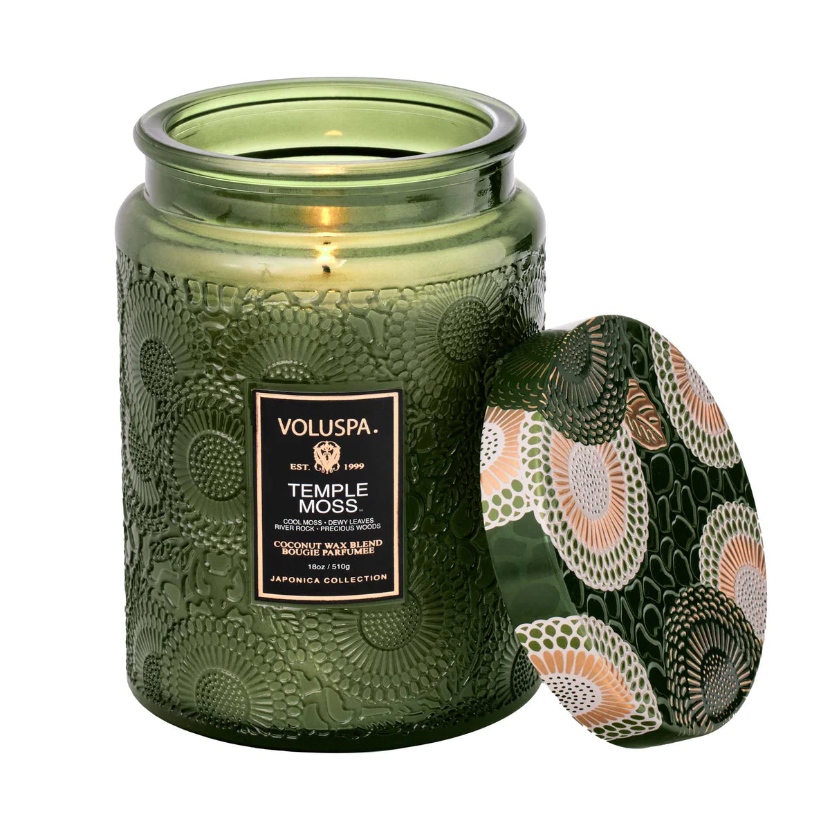 Voluspa Temple Moss Candles