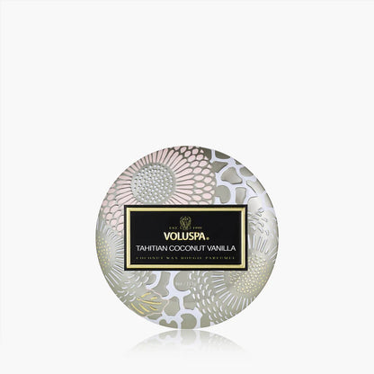 Voluspa Tahitian Coconut Vanilla Candle Collection