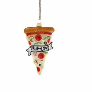 True Love Pizza Ornament
