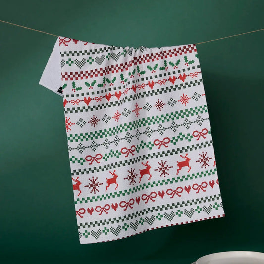 Ugly Sweater Day Tea Towel