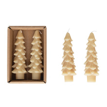 Load image into Gallery viewer, 5&quot; Tree Shaped Boxed Tapers
