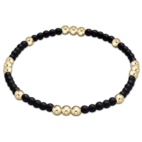Enewton Gemstone Bracelet Collection - Matte Onyx