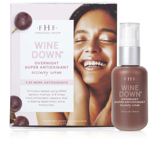 Wine Down Recovery Serum