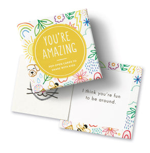 You're Amazing Kids ThoughtFulls Pop-Open Cards