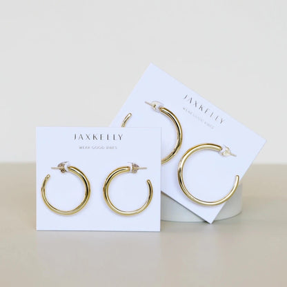 Everyday Gold Hoops