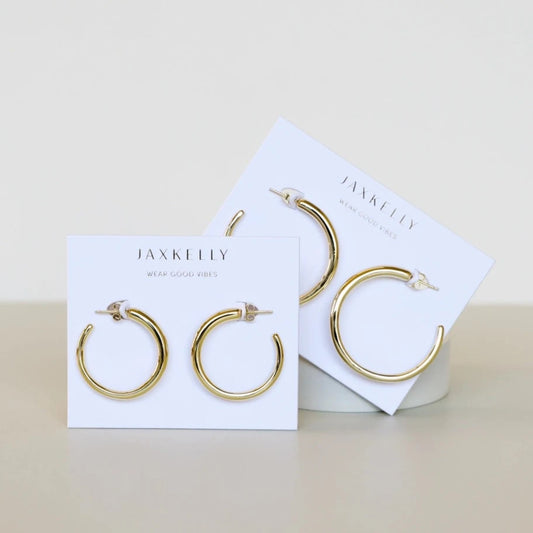 Everyday Gold Hoops