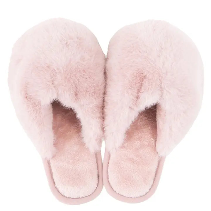 Faux Fur Jumbo Slippers