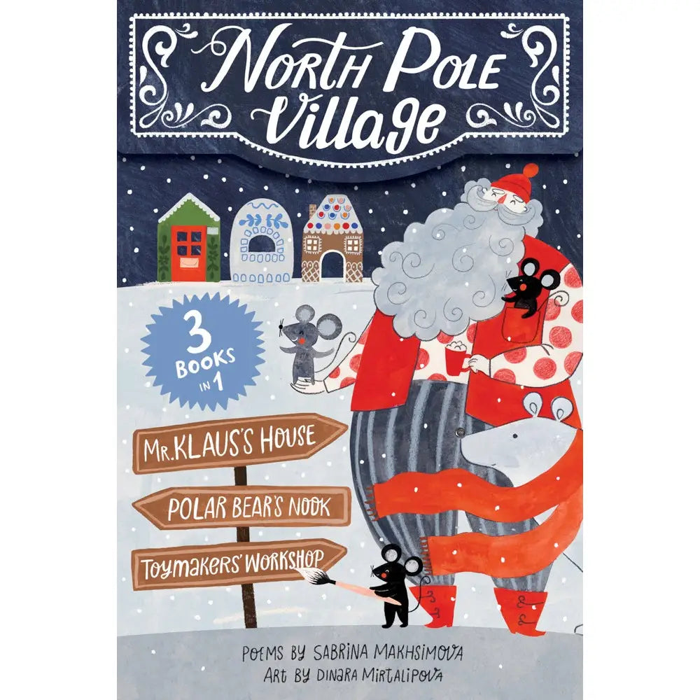 North Pole Village Book Set