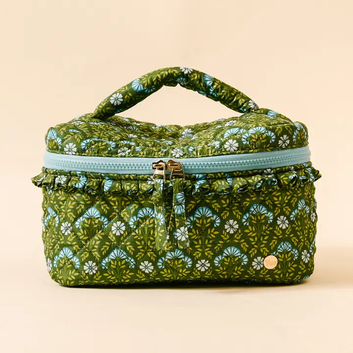 Glam & Go Quilted Cosmetic Bag