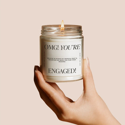 Omg! You're Engaged Soy Candle