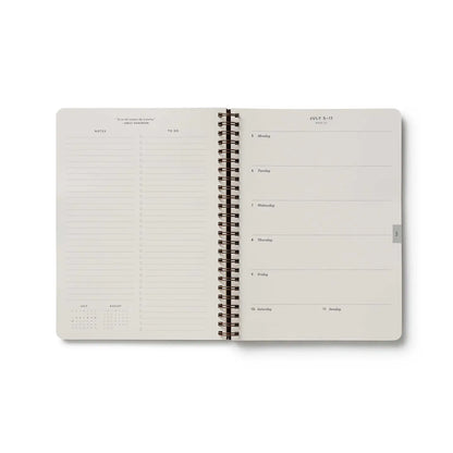 2027 Sage Hydrangea 12-Month Planner