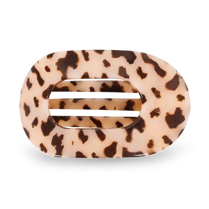 Teleties Round Flat Hair Clip | Small