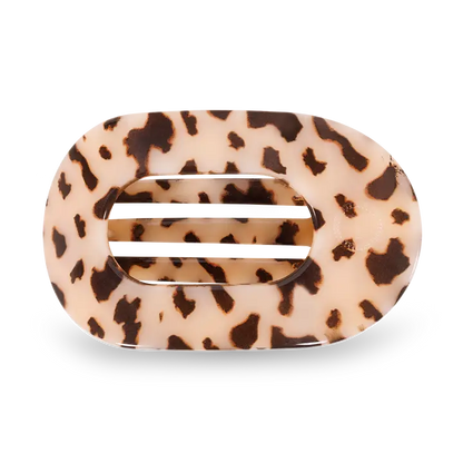 Teleties Round Flat Hair Clip | Small