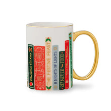 Load image into Gallery viewer, Rifle Paper Co Festive Book Club Mug
