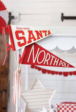 Load image into Gallery viewer, BEC1105 - Santa Felt Pennant Flag
