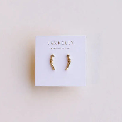Champagne Crawler Earrings
