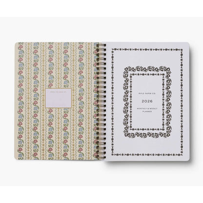 2026 Dahlia 12-Month Softcover Spiral Planner