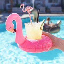 Load image into Gallery viewer, Flock Flamingo Drink Floaties
