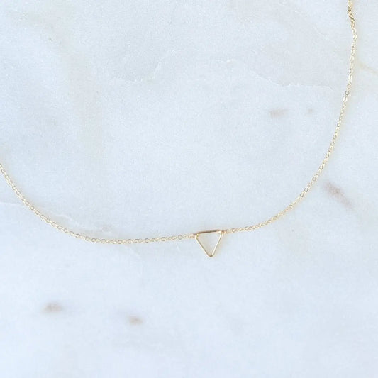 Trey Triangle Necklace