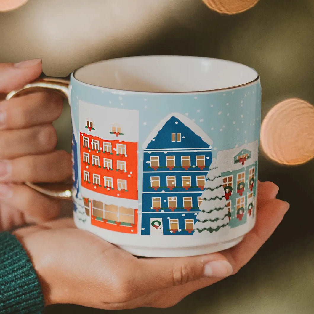 Christmas Village Coffee Mug