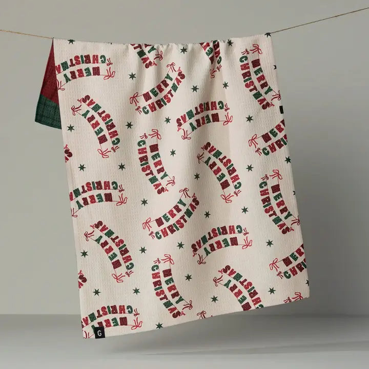 Christmas Crafts Luxe Kitchen Towel