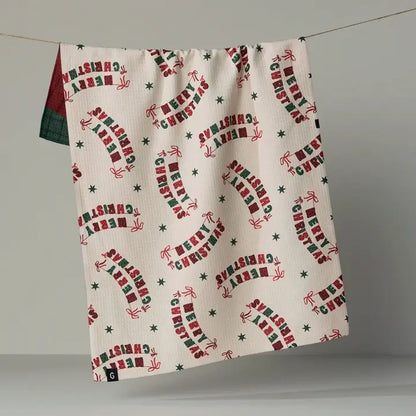 Christmas Crafts Luxe Kitchen Towel