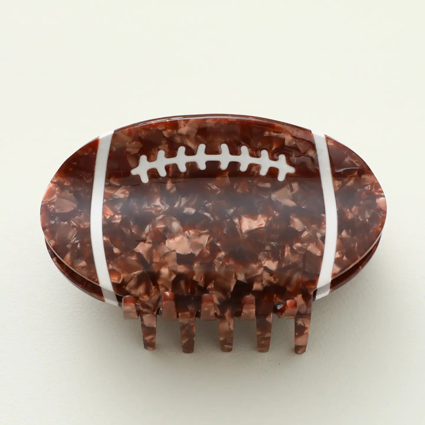 Large Football Claw Clip