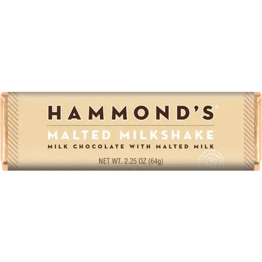 Hammond's Malted Milkshake Chocolate Bar