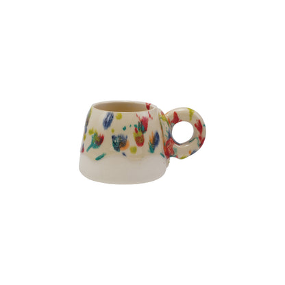 Splatter Paint Stoneware Mug