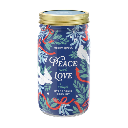 Holiday Herb Garden Jar